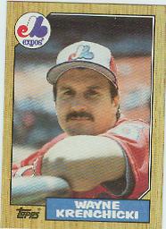 1987 Topps Baseball Cards      774     Wayne Krenchicki